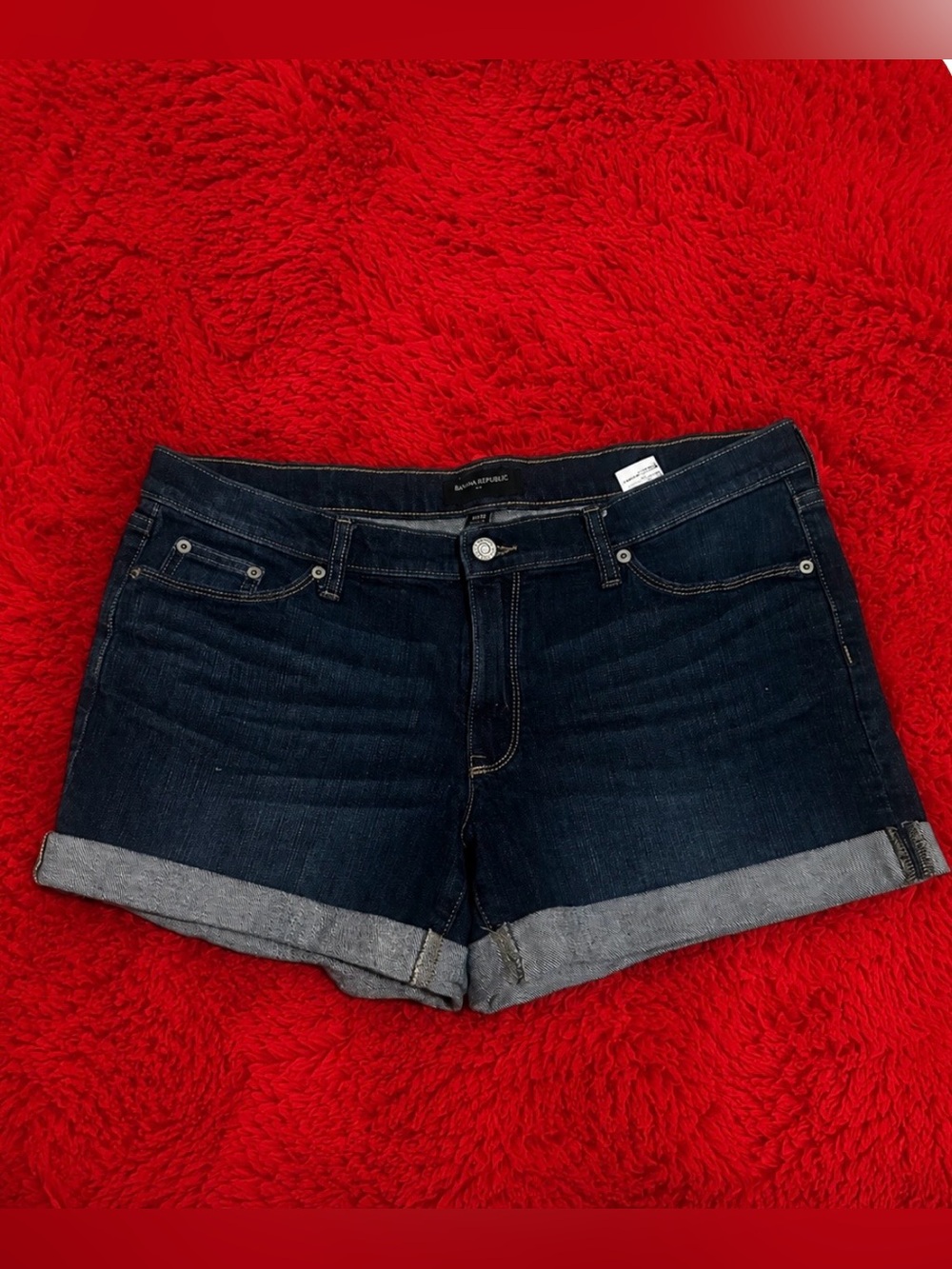 Banana Republic Rolled Cuff Jean Shorts